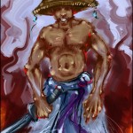 samurai (painter 9 - 2009)