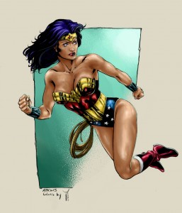Wonder Woman colo par Toubab