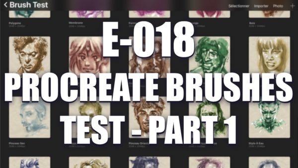 EO18 – Procreate Brushes Test – part 1