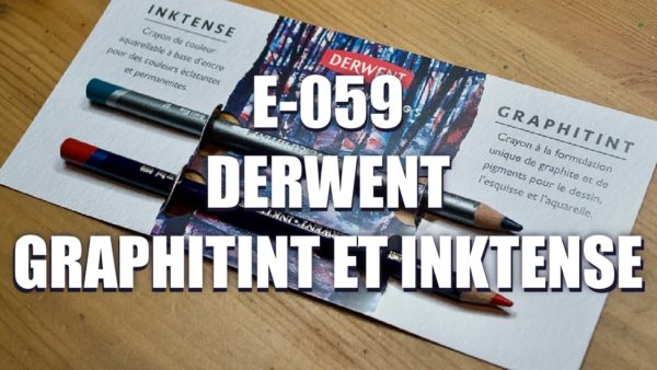 E-059 – Derwent Graphitint et Inktense