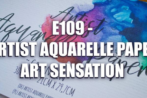 E109 – Artist Aquarelle Paper Art Sensation