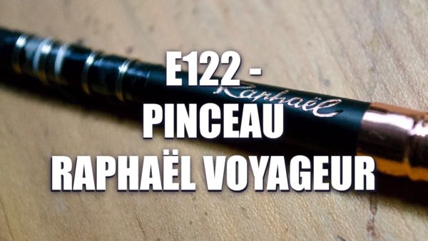 E122 – Pinceau Raphaël Voyageur