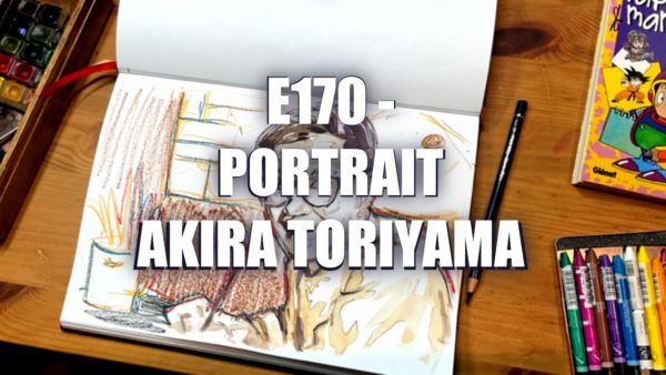 E170 – Portrait Akira Toriyama