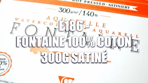 E186 – Fontaine 100% coton 300g Satiné
