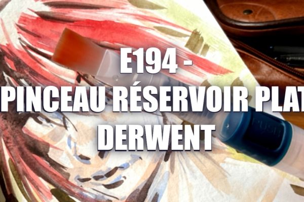 E194 – Pinceau réservoir plat Derwent