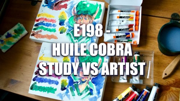 E198 – Huile Cobra Study Vs Artist