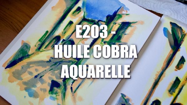 E203 – Huile Cobra Aquarelle
