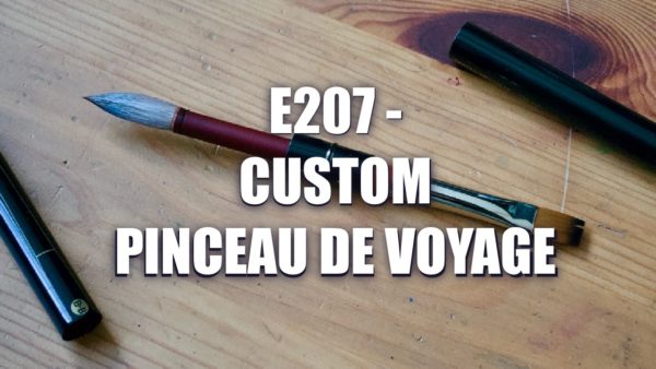 E207 – Custom Pinceau de Voyage