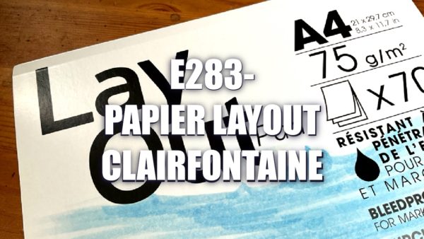 E283 – Papier Layout Clairefontaine