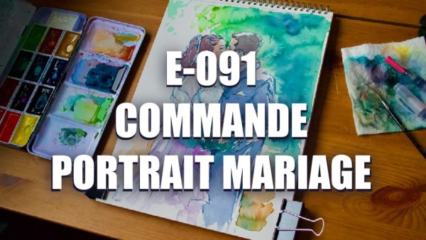 E091 – Commande Portrait Mariage