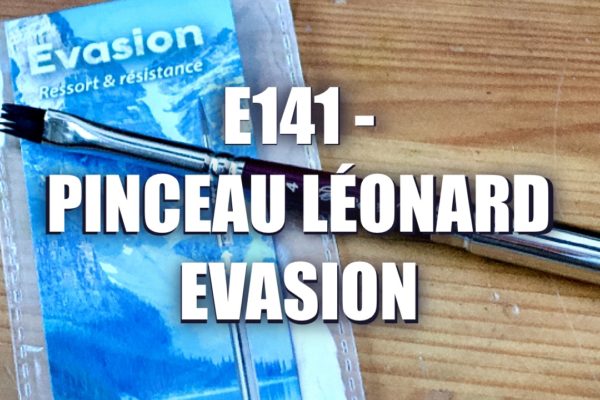 E141 – Pinceau Léonard Evasion