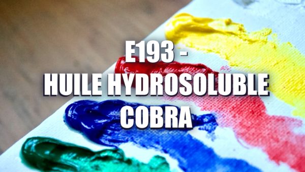E193 – Huile Hydrosoluble Cobra