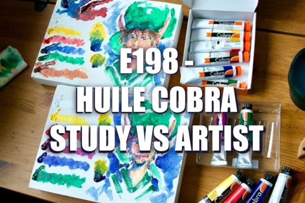 E198 – Huile Cobra Study Vs Artist