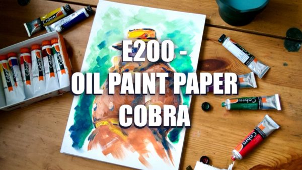E200 – Oil Paint Paper Cobra