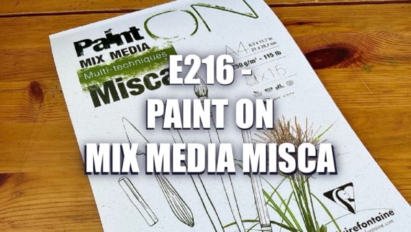 E216 – Paint On Mix Media Misca