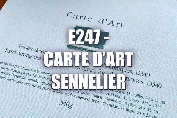 E247 – Carte d’art Sennelier