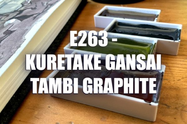 E263 – Kuretake Gansai Tambi Graphite