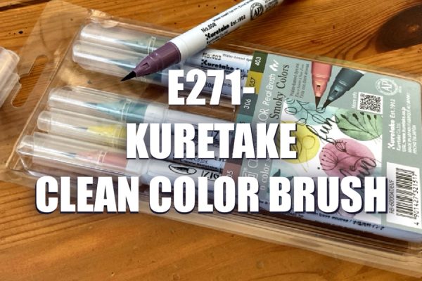 E271 – Kuretake Clean Color Brush