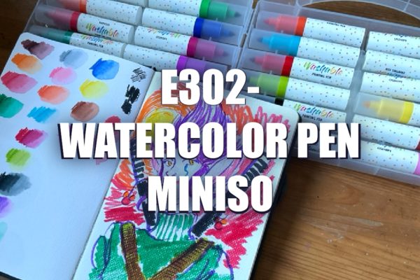 E302 – Watercolor pen Miniso