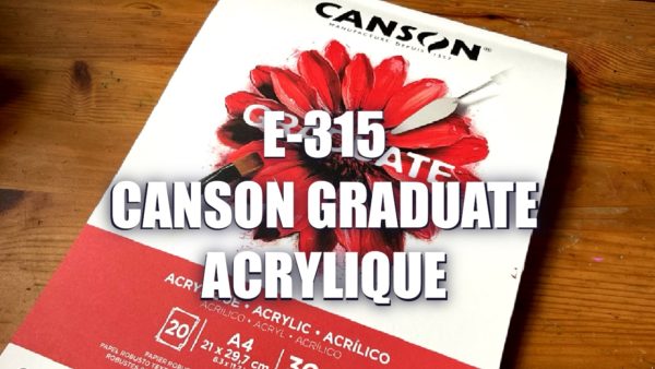E315 – Canson Graduate Acrylique