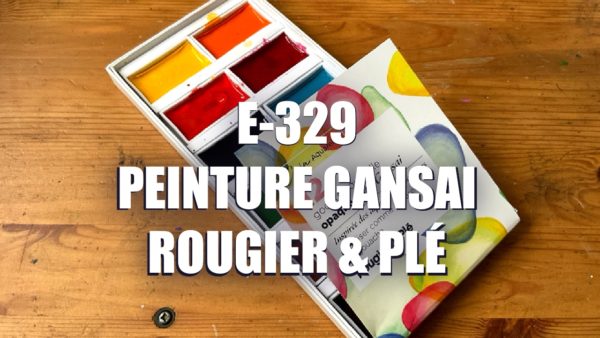 E329 -Peinture Gansai Rougier & Plé