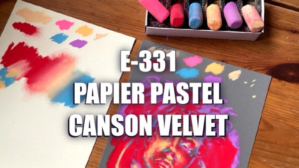 E331 – Papier Pastel Canson Velvet